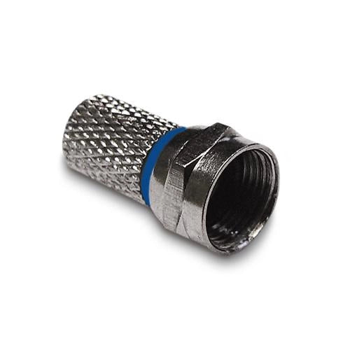 CF70B CONNETTORE DI TIPO F A VITE CON FISSAGGIO DEL CAVO DA 7 MM AD AVVITARE