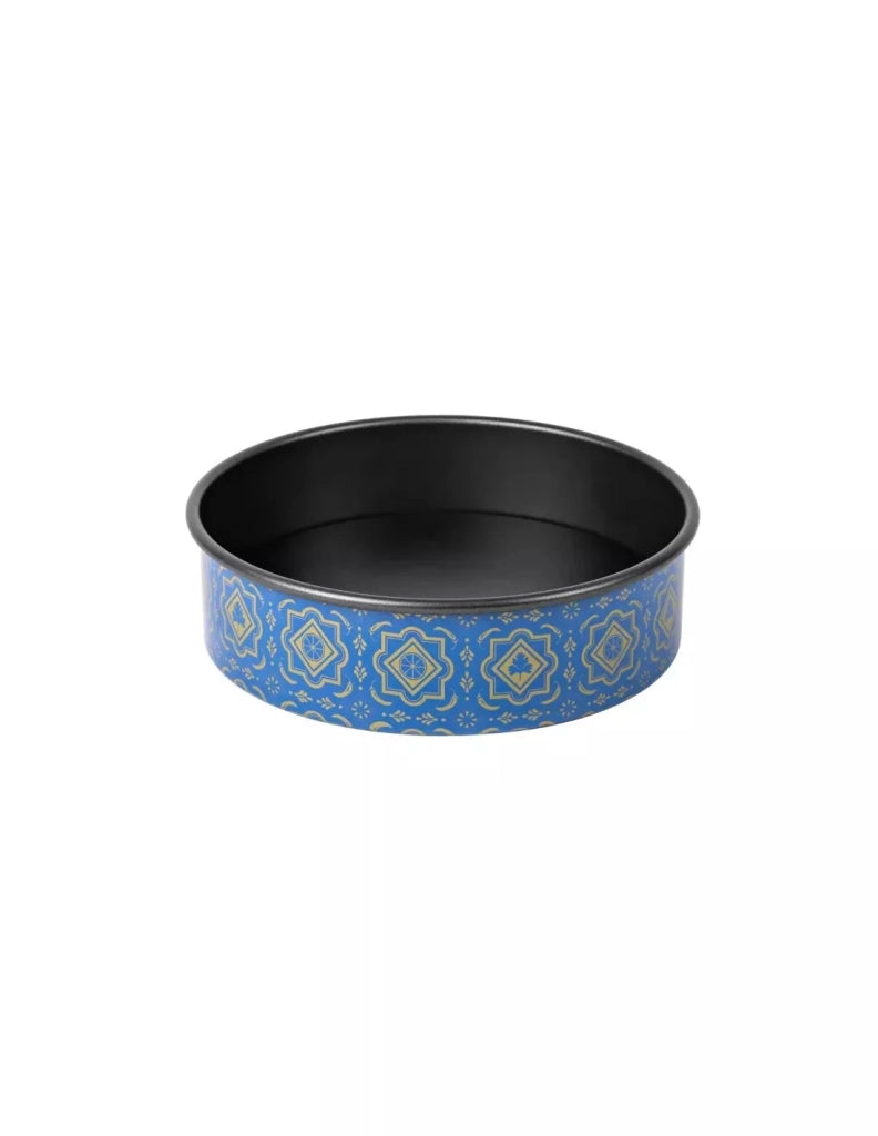 Stampo da forno blu 20 cm fondo amovibile