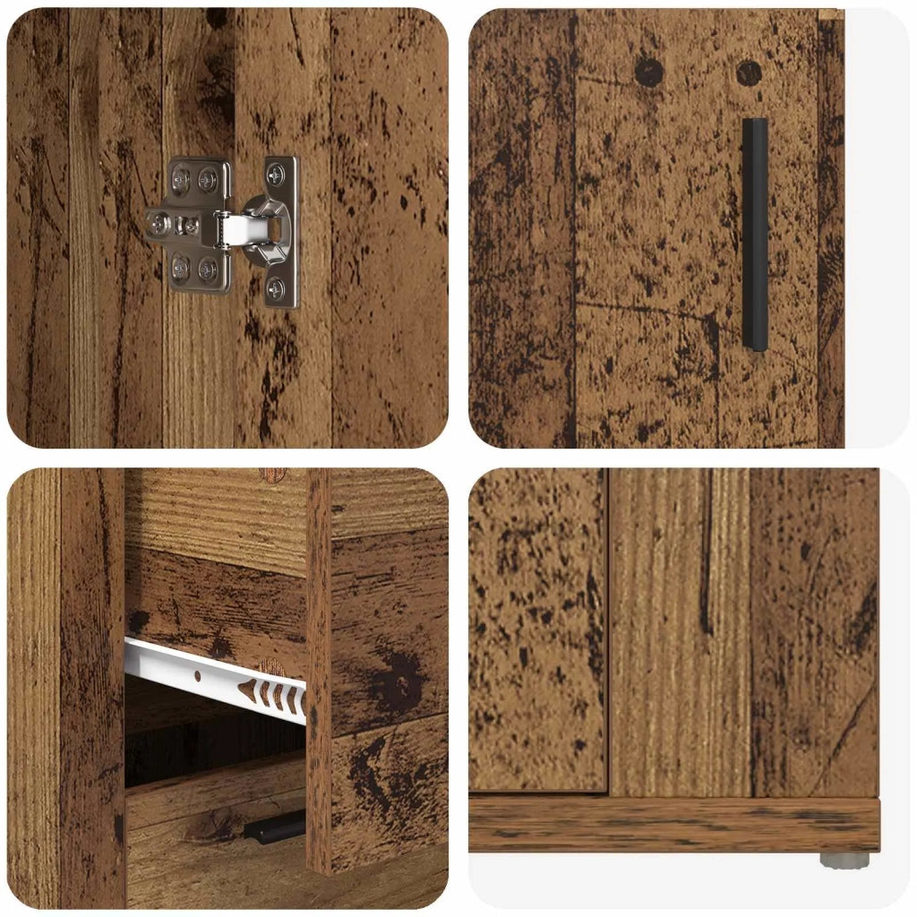 Credenza Legno vecchio 100 x 33 x 59.5 cm Legno multistrato