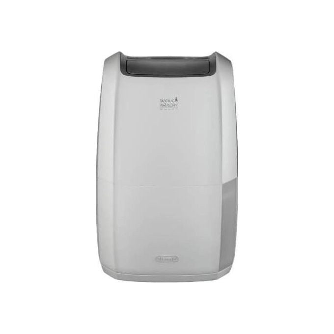 De'Longhi DDSX225 Tasciugo AriaDry Multi Deumidificatore 25 L-giorno 90 m³ Filtro Bio Silver Funzione Laundry Antigelo 44 dB colore Grigio