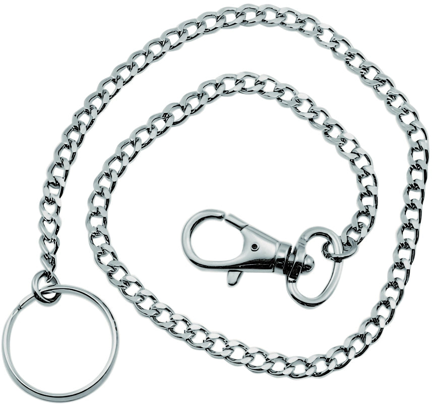 PORTACHIAVI CON CATENELLA IN ACCIAIO CROMATO cm. 47 20.00 pz