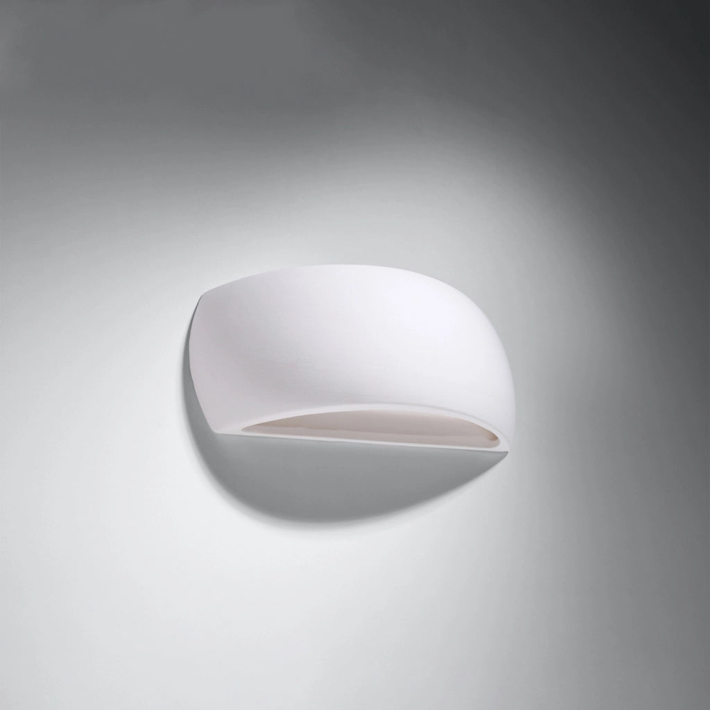 Applique in ceramica bianca Pure Lume TRIBUN PU.0835 G9