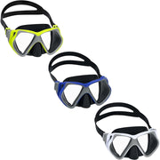 Trade Shop - Maschera Dominator Pro Per Immersioni Sottomarine Nuoto Da 14+ Anni 3 Colori 22075 -