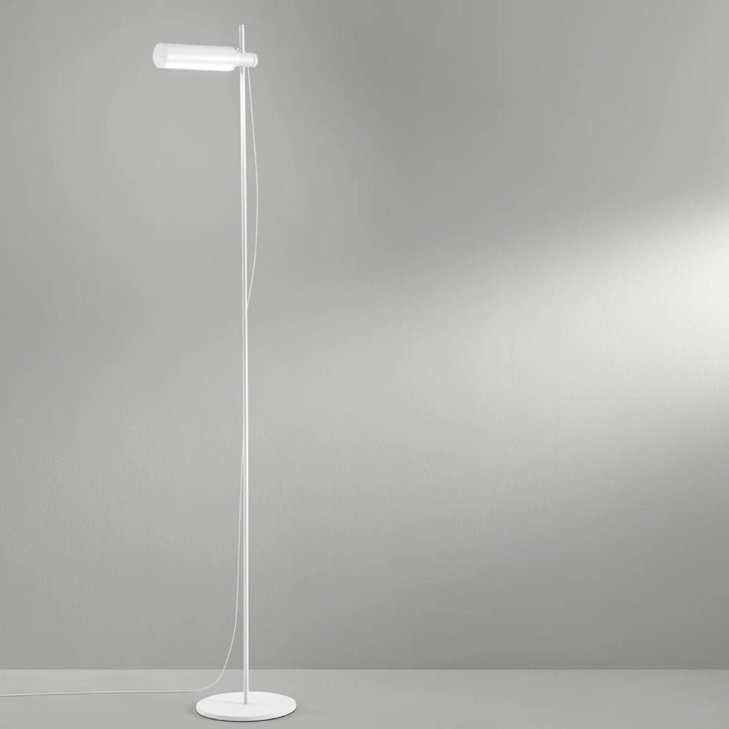 Piantana Moderna Ultima Metallo Bianco Led 24W Dimmerabile Ip20