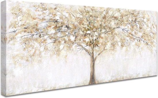 Decorazione da Parete in Legno Abstracto - Paesaggio Forestale, Arte Botanica, 50 x 120 cm