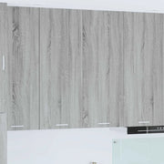 Armadio pensile con porta Grigio Sonoma 80 x 31 x 100 cm 884367