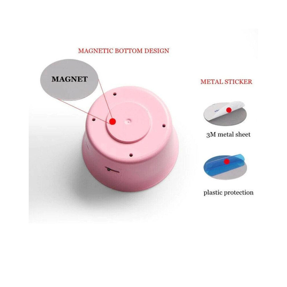 Trade Shop - Mini Proiettore Di Stelle Controllo Vocale Led Multicolor Ricaricabile Portatile -