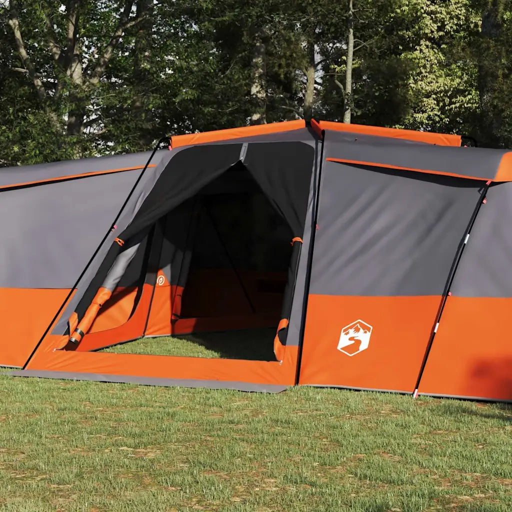 Tenda Familiare Grigio e arancione 833 x 585 x 216 cm taffetà 42001153