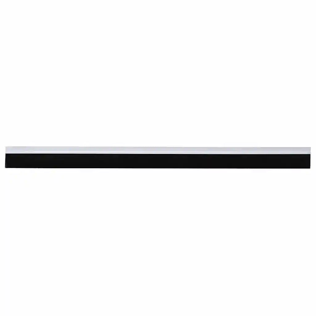 Spazzole per porte autoadesive 12 pcs Bianco 100 cm