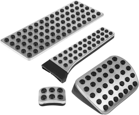 Set di pedali auto di 4 pezzi per auto Mercedes Benz - freno, acceleratore, cambio - coperture di pedale accessori
