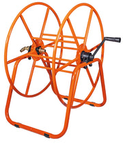 Avvolgitubo Professionale Capacità Tubo 110 m 3/4" Agrati 409IT in Acciaio Verniciato Arancione