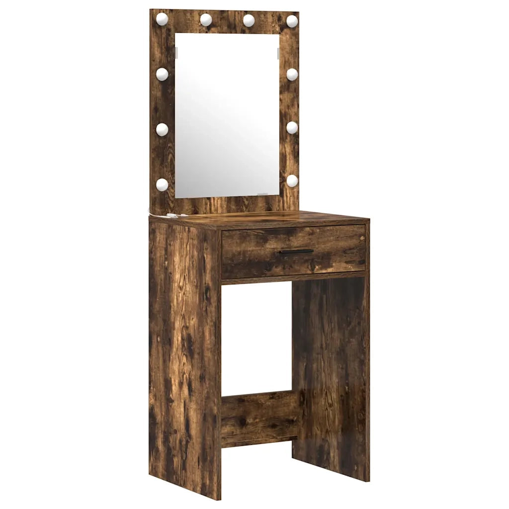 Tavolo da Trucco con cassetto 2 pcs Marrone 50 x 41 x 135 cm 3334240