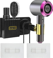 Supporto per asciugacapelli e stile per capelli - Supporto per asciugacapelli e stile per capelli e organizzatore di accessori per capelli per uso domestico e professionale