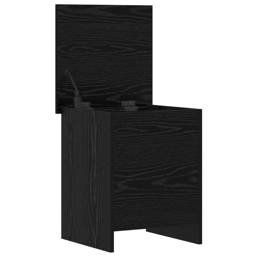 Cassa di stoccaggio Rovere Nero 40 x 40 x 50 cm 8011244