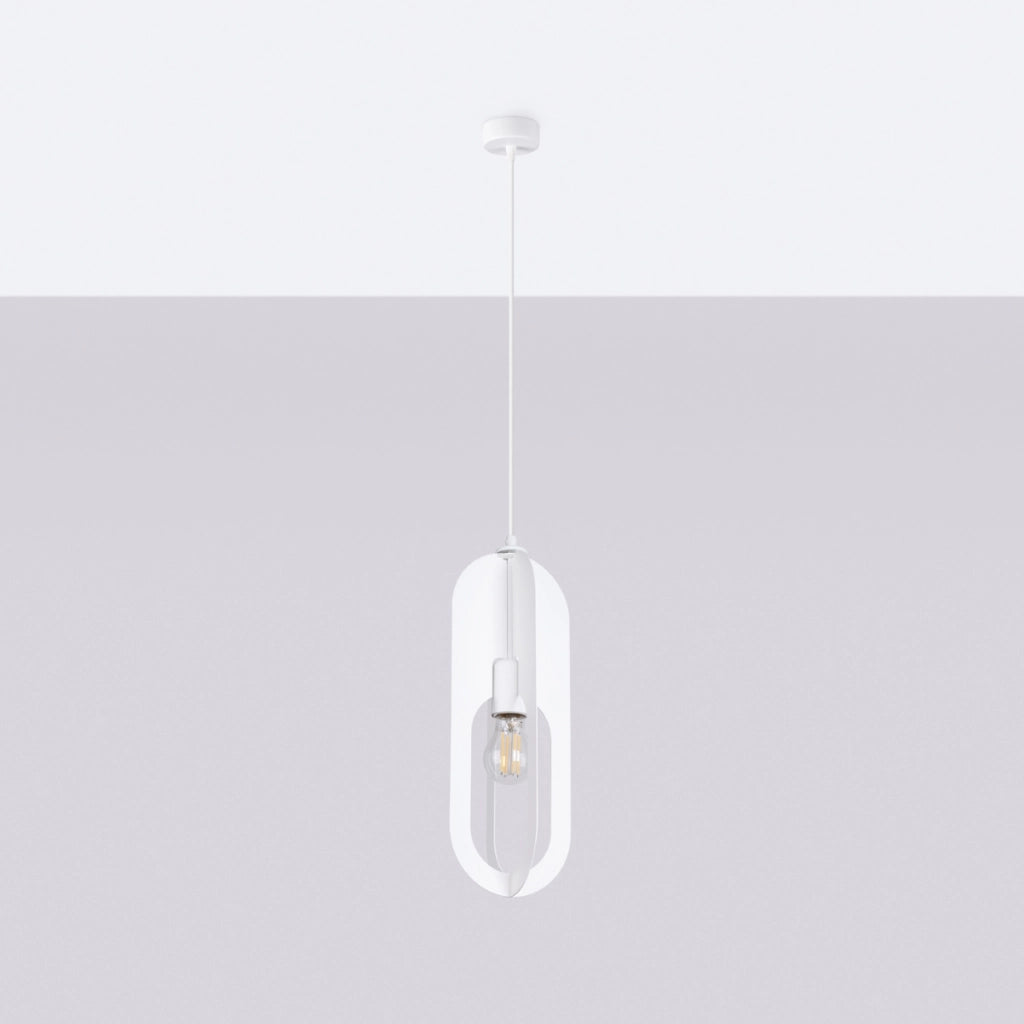 Lampada a sospensione NICUS 1 bianco