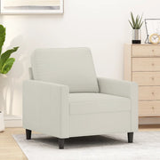 Poltrona-Poltroncina-Divano Sedia Crema 60 cm Velluto 272590
