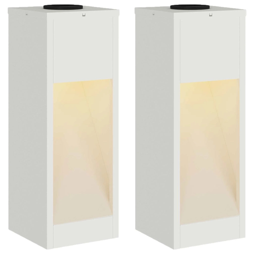 Lucina LED Solare da Percorso 2 pz Bianco CFW2925880