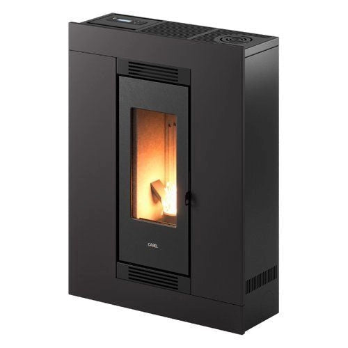 Cadel 7023040 Luce Plus 9 Stufa a Pellet 8.5 kW Classe A+ volume 238 m² colore Antracite