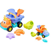 Trade Shop - Set 6pz Giochi Mare Spiaggia Sabbia Camion Animale Per Bambini 2 Colori 6558017 -