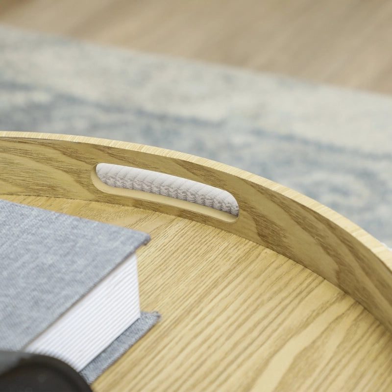 Pouf contenitore rotondo con coperchio, seduta imbottita in effetto corda, Ø56 x 42 cm, crema