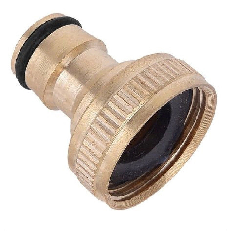 Trade Shop - Connettore Universale Per Rubinetto 3/4" Adattatore Rapido Tubo Giardino 57053 -