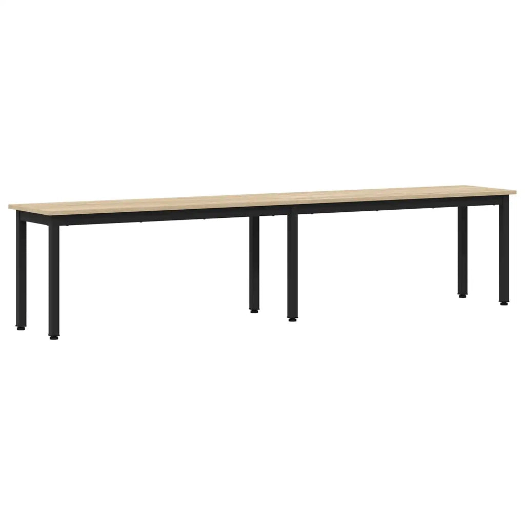 panchina Sonoma 200 x 35 x 45 cm Legno multistrato 892609