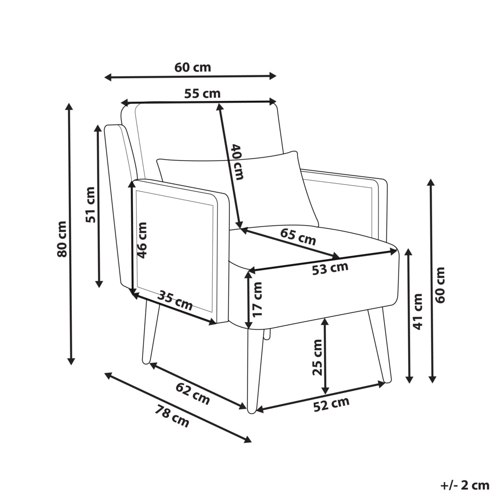 Poltrona Arancione Poliestere Struttura in legno con intreccio in rattan Gambe in legno Tappi delle gambe in plastica con cuscino Stile tradizionale Soggiorno Camera da letto