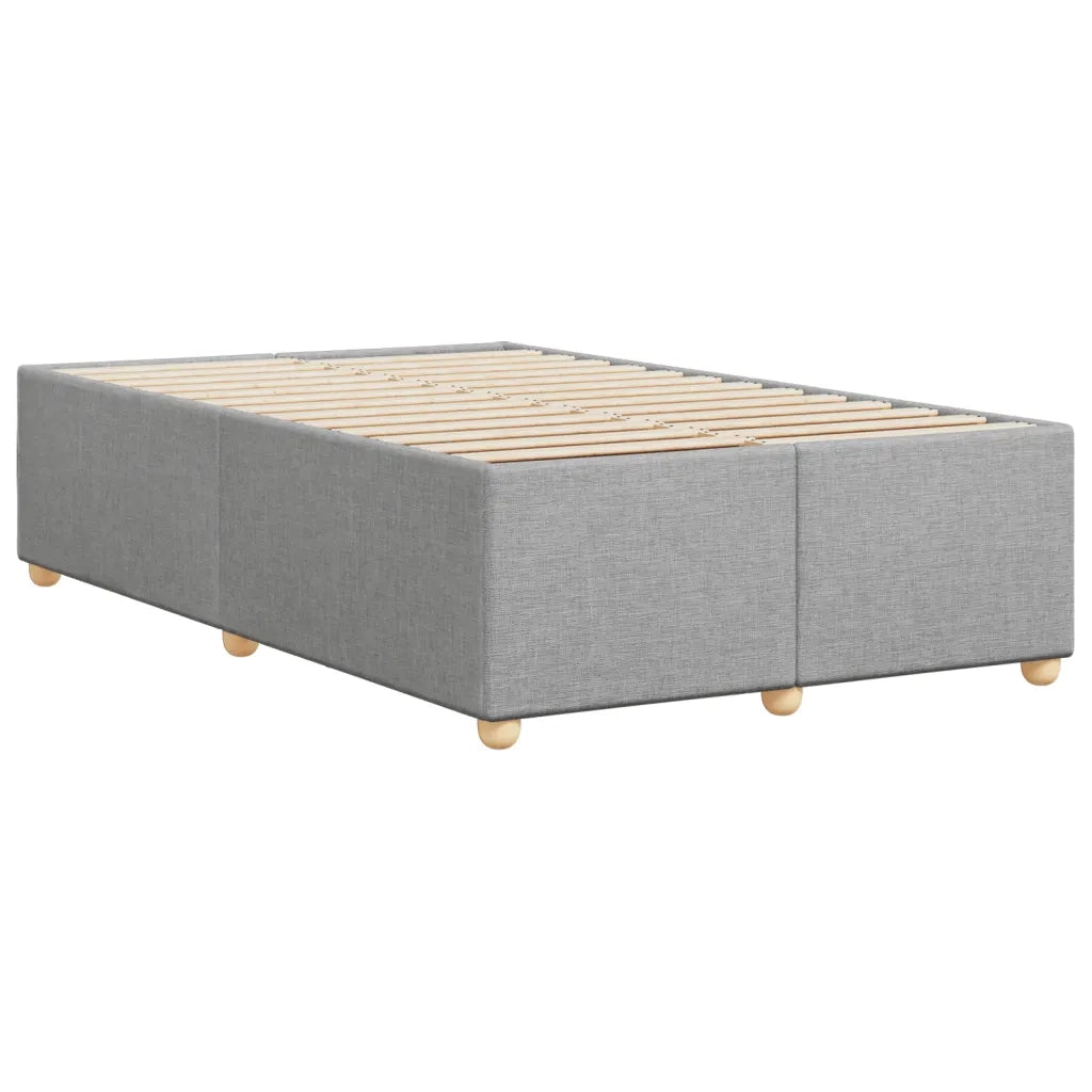 Giroletto senza Materasso Grigio Chiaro 120x200 cm Tessuto