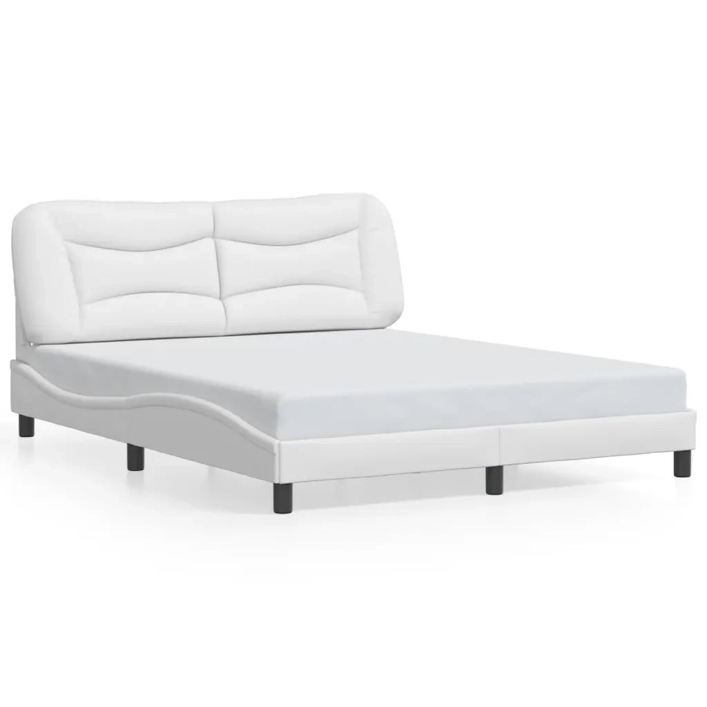 Giroletto con LED senza Materasso Hvar Bianco 160x200 cm