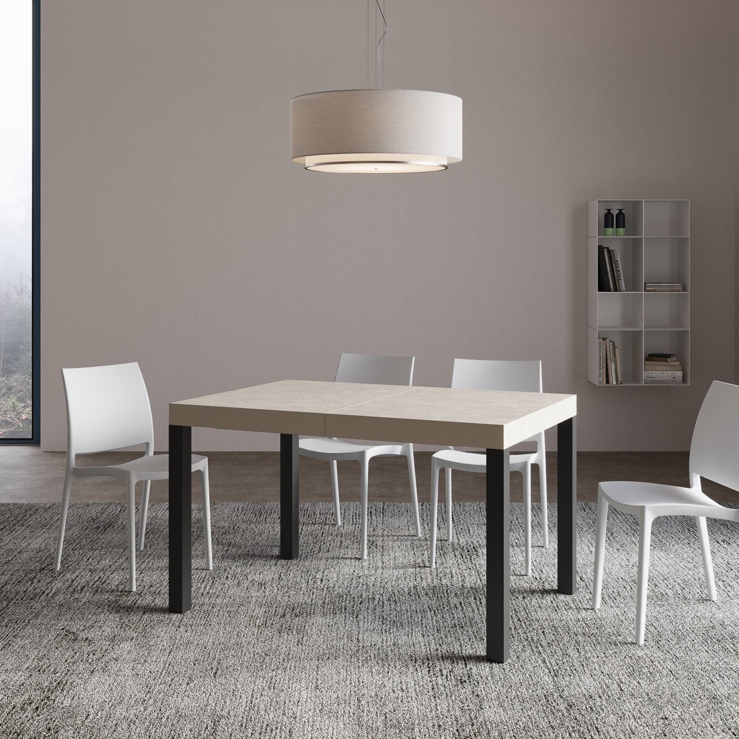 Tavolo Allungabile 140-224x80x77 cm Everyday Cashmere