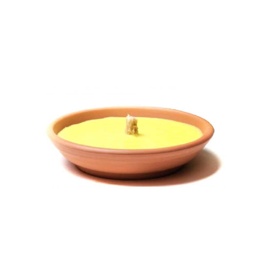 Fiaccole alla citronella 10 pz candele giardino coccio terrazzo zanzare verande