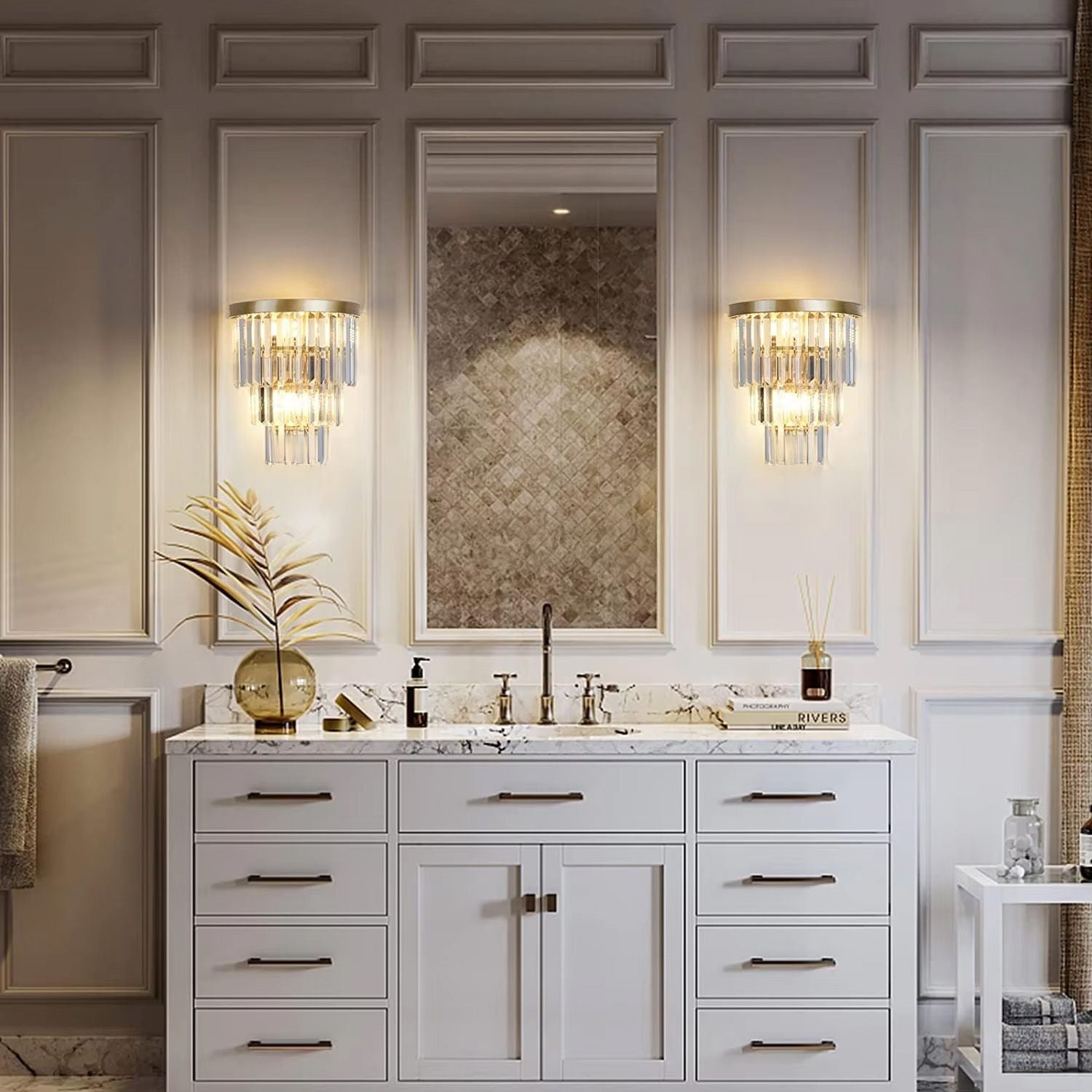 Lampada Da Parete APP1535-1W Gold