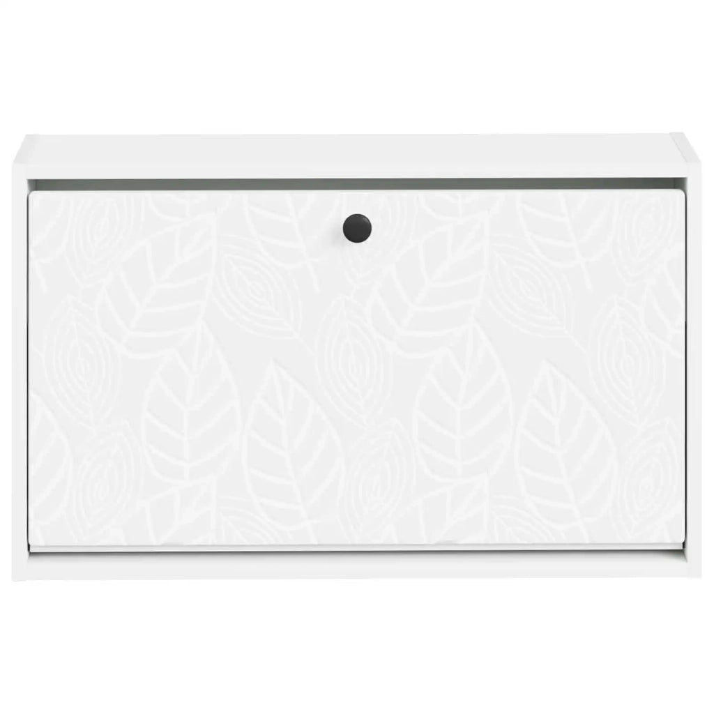 Mobiletto per Scarpe da Muro DELFT 71 x 17 x 43 cm Bianco 897065