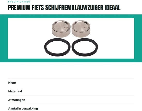Kit di rimozione pinze freno da bicicletta 2 pezzi - Freno da bicicletta - Lega di titanio - Adatto per XT/SLX - Peso ridotto 18 g - Precisione artigianale - Freno da bicicletta