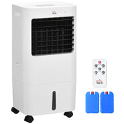 Raffrescatore d'aria portatile 3 in 1 ¨C zephmum ¨C oscillante, telecomando, 3 velocit¨¤, timer 8h, bianco