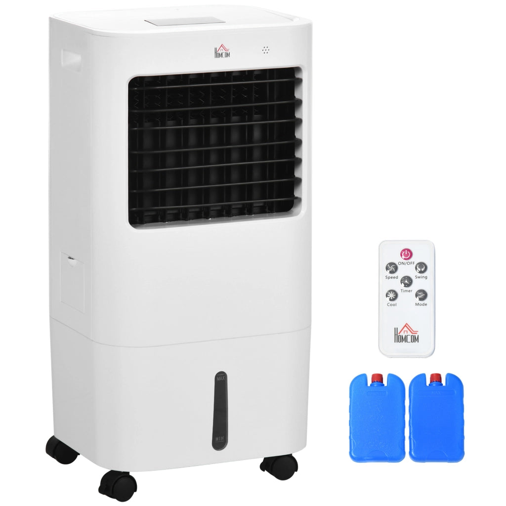 Raffrescatore d'aria portatile 3 in 1 ¨C zephmum ¨C oscillante, telecomando, 3 velocit¨¤, timer 8h, bianco