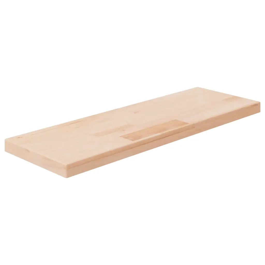 Ripiano 60x20x2,5 cm Legno Massello di Rovere Non Trattato cod mxl 32776