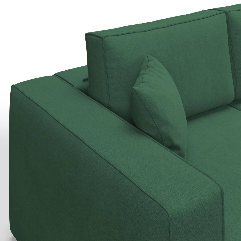 Morfeo Divano 3 sedute tessuto impermeabile 245 cm verde