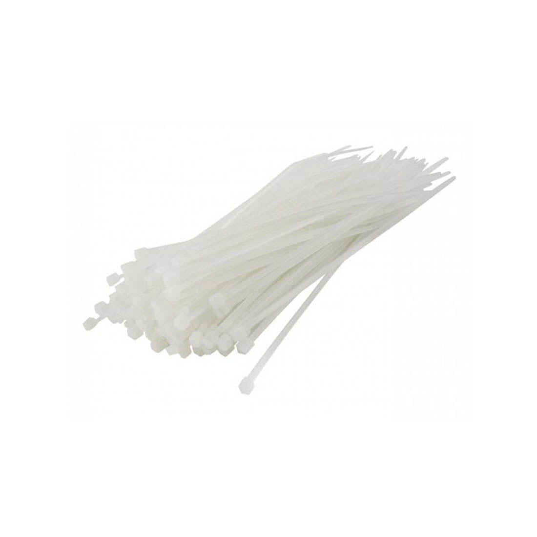 FASCETTE PL.cm.18x4,5 PZ100 BIANCA