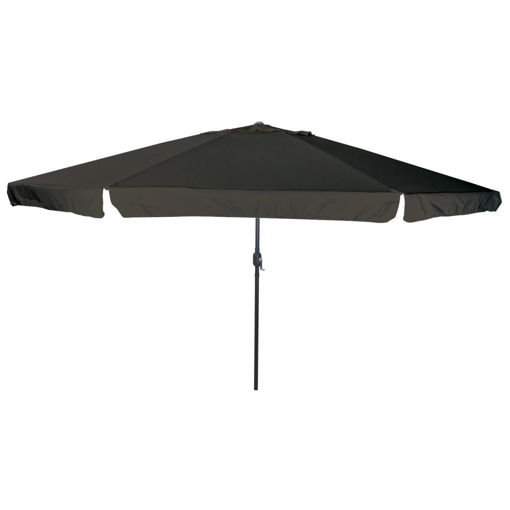 Ombrellone da Giardino  Ã¸395x245 cm Nero