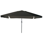 Ombrellone da Giardino  Ã¸395x245 cm Nero
