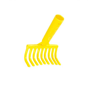 Rastrelli in plastica 9 denti 2 pezzi raccolta olive nocciole foglie manina