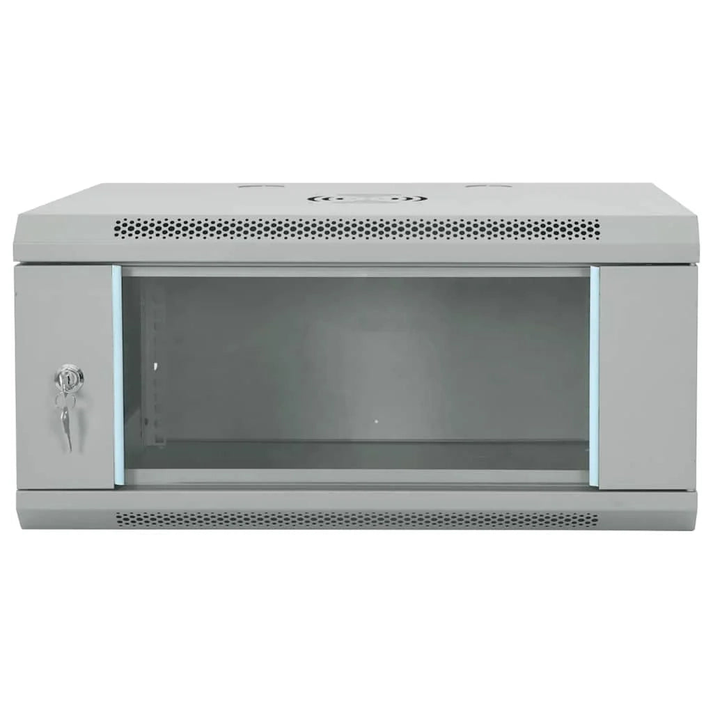 Armadio di rete per interni unità di archiviazione 60 x 45 x 28 cm design industriale funzione di sicurezza acciaio grigio 02_0059060