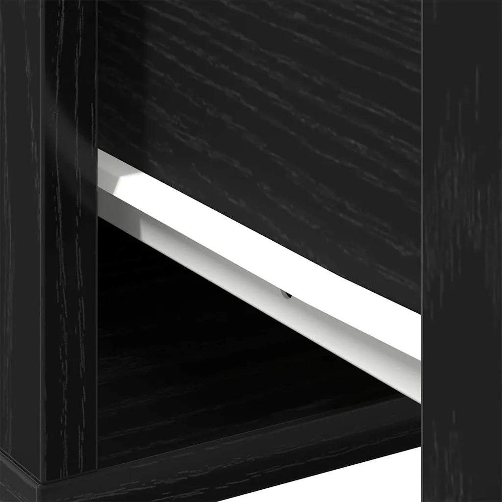 Tavolino da salotto Rovere Nero 60 x 60 x 38 cm 862625