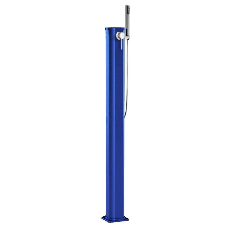 Doccia Solare Jolly Go 17,5 Litri In Alluminio Con Miscelatore E Doccetta Mobile Colore Blu Cv-Jg140/5012