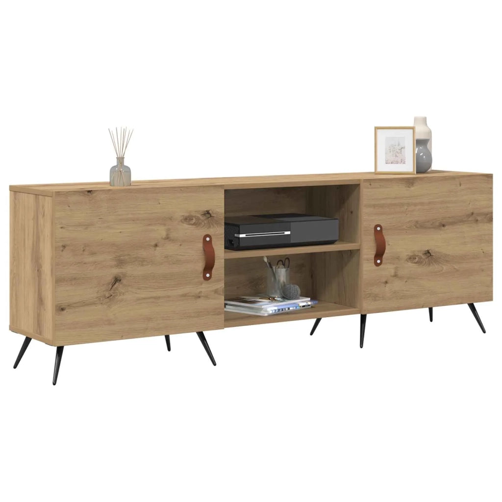Mobile TV rovere artigianale 150 x 30 x 50 cm Legno multistrato 879590