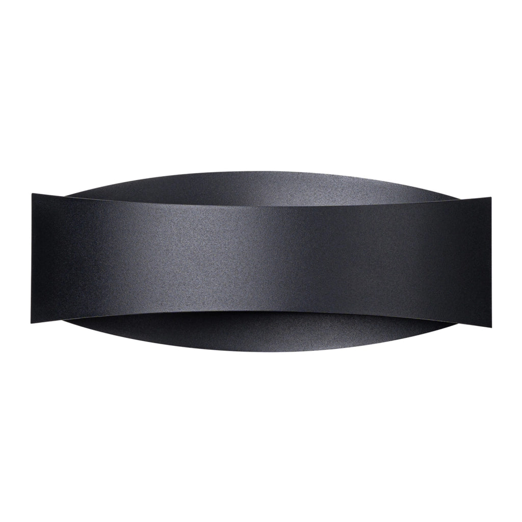 Applique parete minimalista Benito nera G9 8W Pure Lume