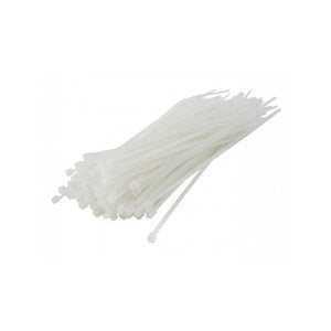 FASCETTE PL.CM.20X4,5 BL.100PZ BIANC