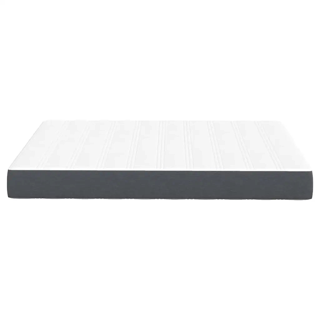 Materasso-Materasso per letto Grigio 160 x 200 cm Tessuto