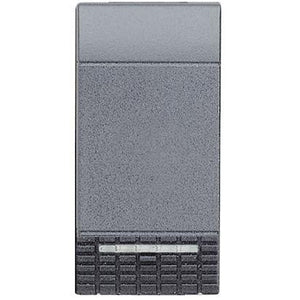 Pulsante 1P NC Bticino LivinghLight antracite L4034N